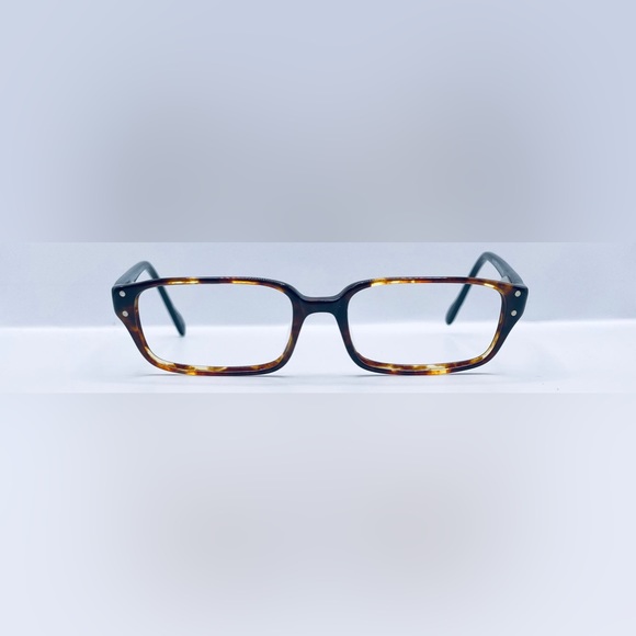 Vintage Jeff Banks B228 Tortoise Rectangular Sunglasses Frames Only - Picture 3 of 8